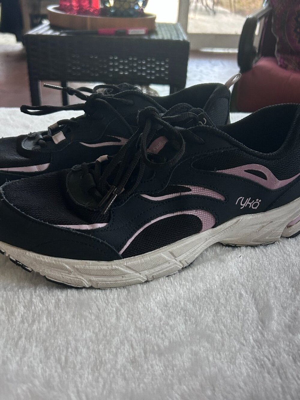 Ryka Integrity Walking‎ Sneakers Size 11 Black Comfort Athletic Shoes